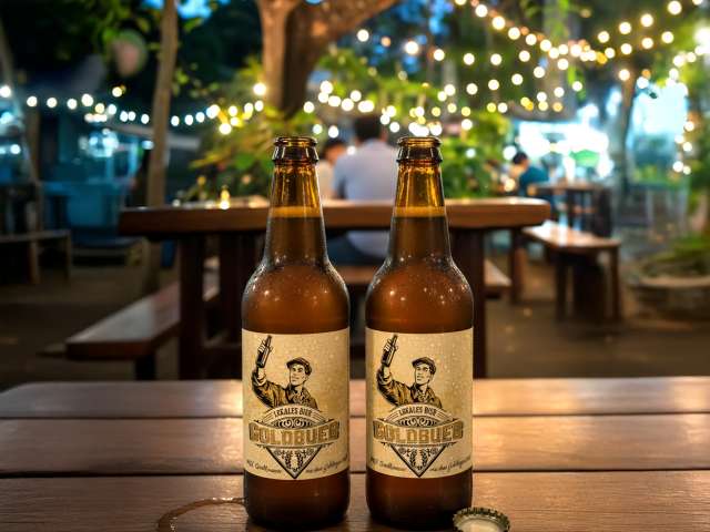 Das Goldbueb-Bier ist da!