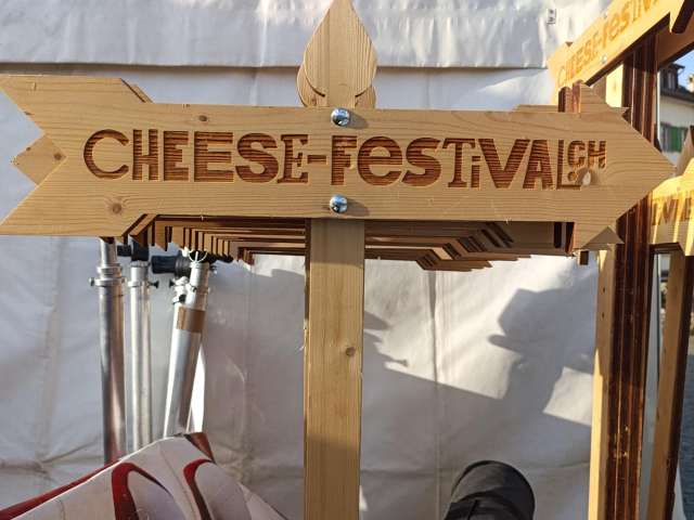 Als Gastregion am Cheese-Festival
