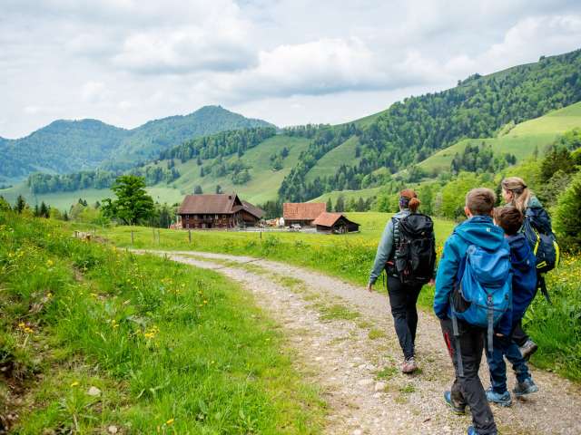 Wandern im Atzmännig - Route 3