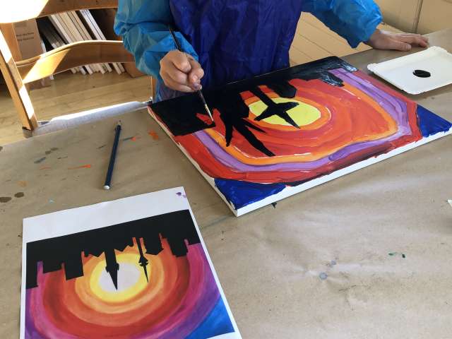 Malen im Atelier farbRAUM