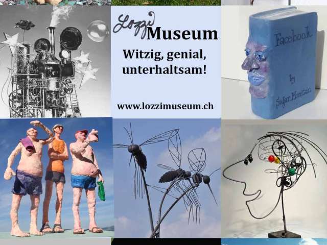 Witzig, genial, anregend - zu Besuch im Lozzi Museum