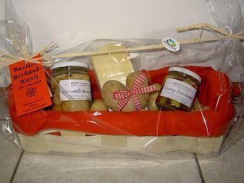 Raclette-Geschenk-Kistli